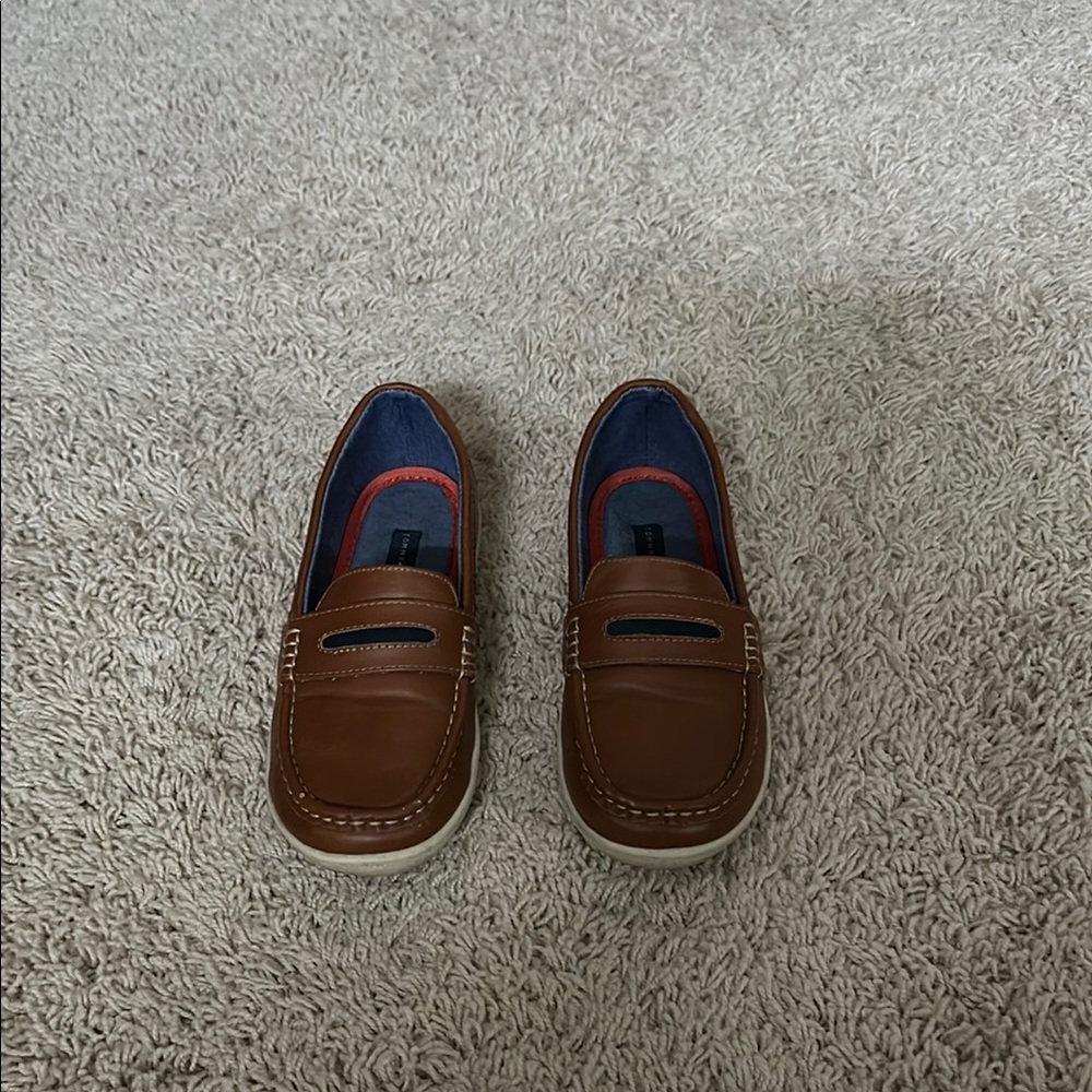 Tommy Hilfiger Boys Brown Loafers